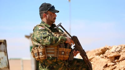 الحشد الشعبي يحبط تعرضاً لداعش في الحويجة.. استهدفوا كاميرا حرارية ولا إصابات