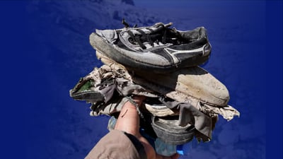 له‌ ئه‌ڵمانیا پێڵاوى‌ به‌جێماوى ئاواره‌ ئێزدییه‌كان ده‌كرێته‌ پڕۆژه‌یه‌كی هونه‌رى