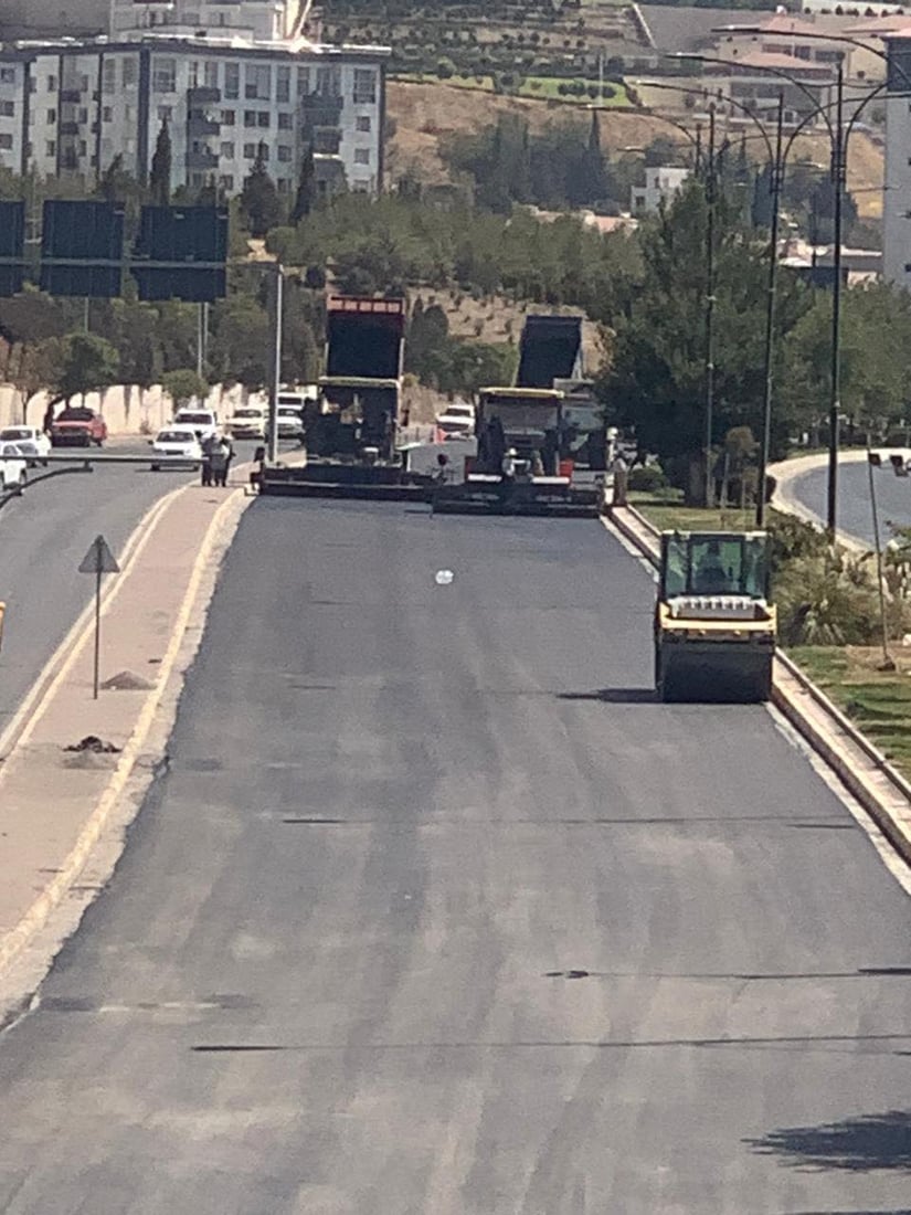 بەم هەینییە قیرتاوکردنی بەشێکی شەقامی مەلیک مەحمود دەستی پێکرد 