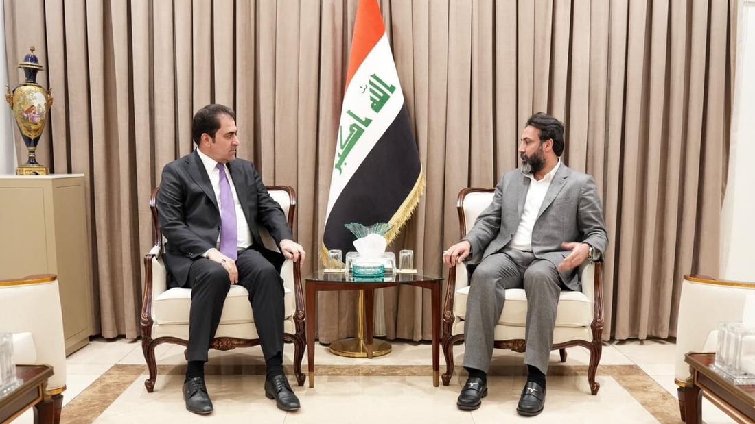 الباوي يبحث مع المندلاوي مسار التفاهمات بين القوى السياسية