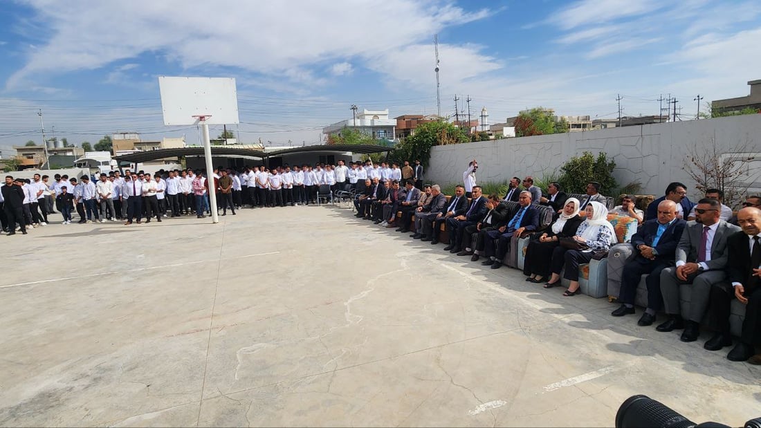 زەنگی دەستپێکردنی ساڵی نوێی خوێندن لە کەرکوک لێدرا