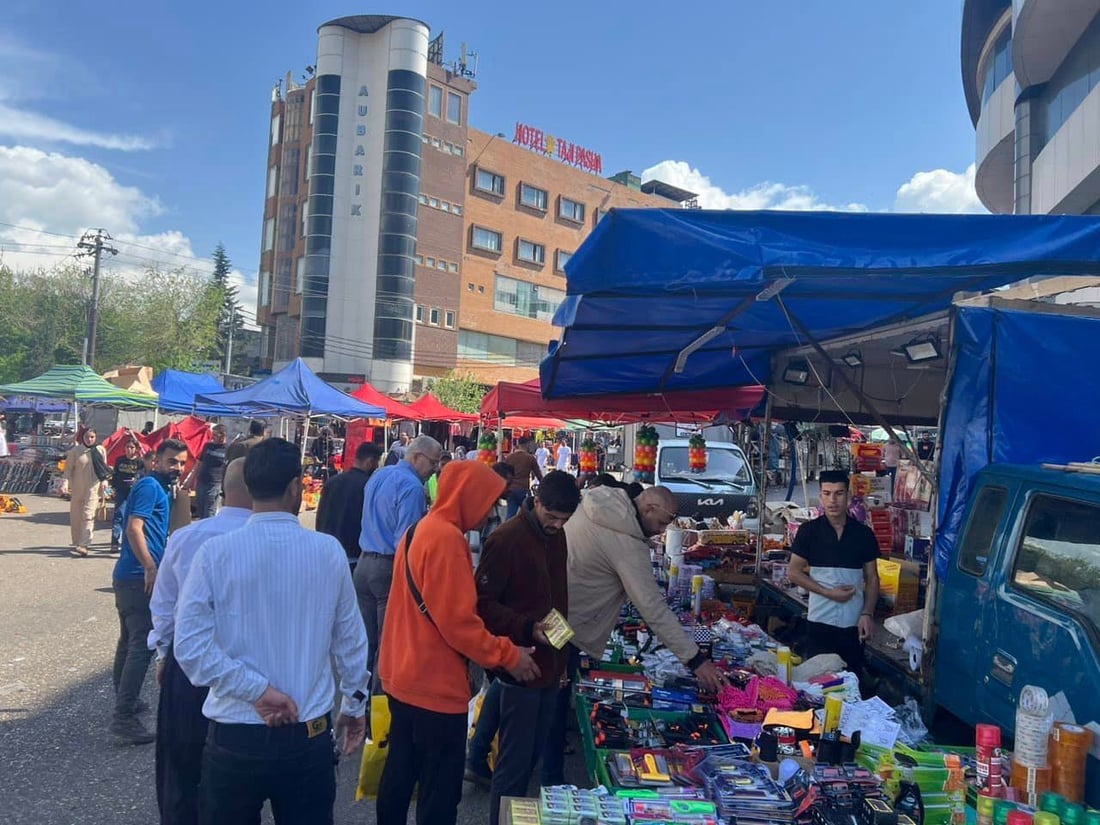 شاره‌وانیى سلێمانى به‌م جه‌ژنه‌ شه‌قامه‌كانى شارى رێكخسته‌وه‌