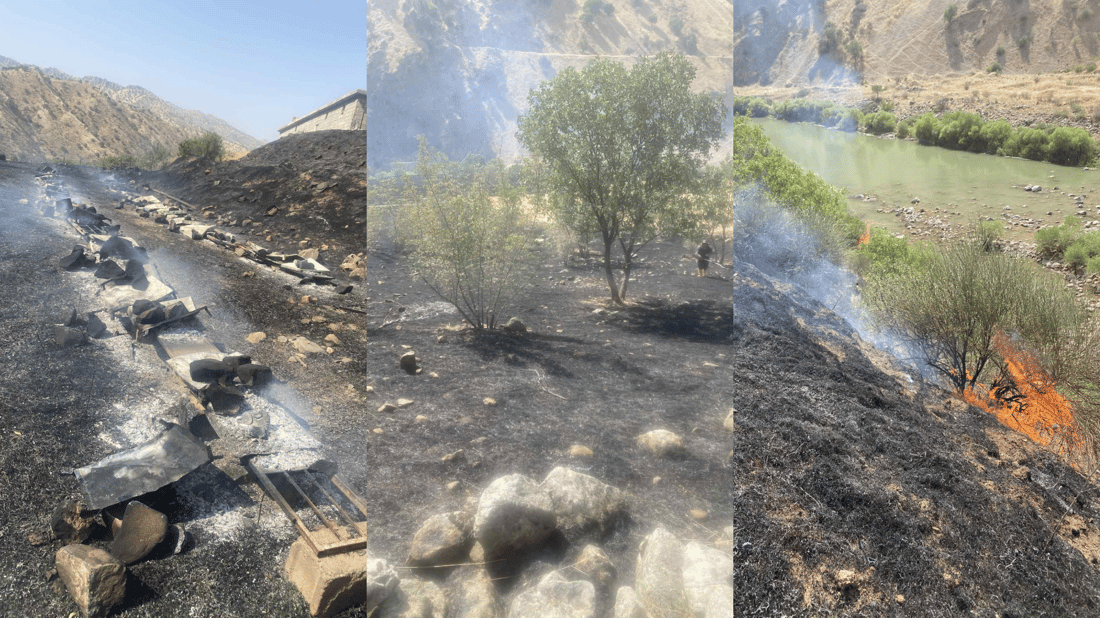 تۆمەتبارانی ئاگرەکەی ماوەت دەستگیر کران