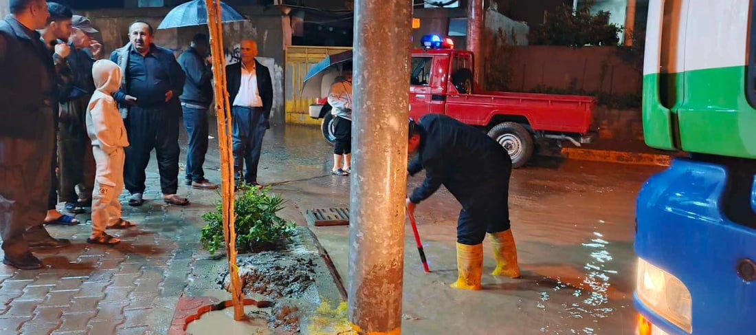 ئەمشەو سێ حاڵەتی لافاو لە سنووری ئیدارەى راپەڕین هەبووه‌