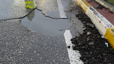 چاڵێک لە شەقامەکانی مەلیک مەحمود بووەتە مۆتەکەی شۆفێران