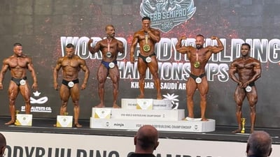 Iraq’s bodybuilding team wins 13 medals on day one of World Championship