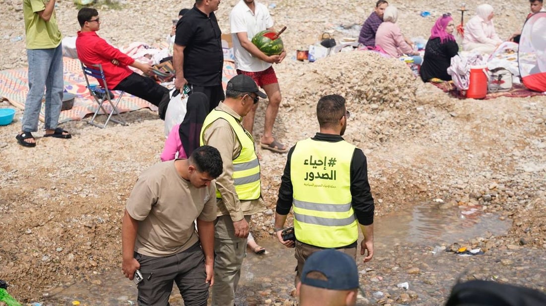 صور: آلاف السياح يستمتعون بأجواء سدة الصدور.. حتى الصينيين جاؤوا