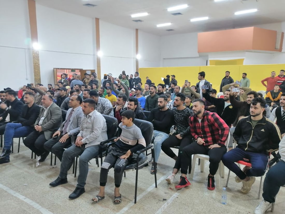 صور: بابل تستعرض “عضلاتها” بـ60 لاعباً.. أندية كمال الأجسام تتنافس على المنتخب