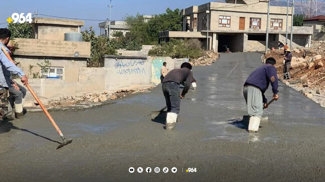 پرۆژەکانی ئەمساڵی سرێشمە بە کۆتا هاتن