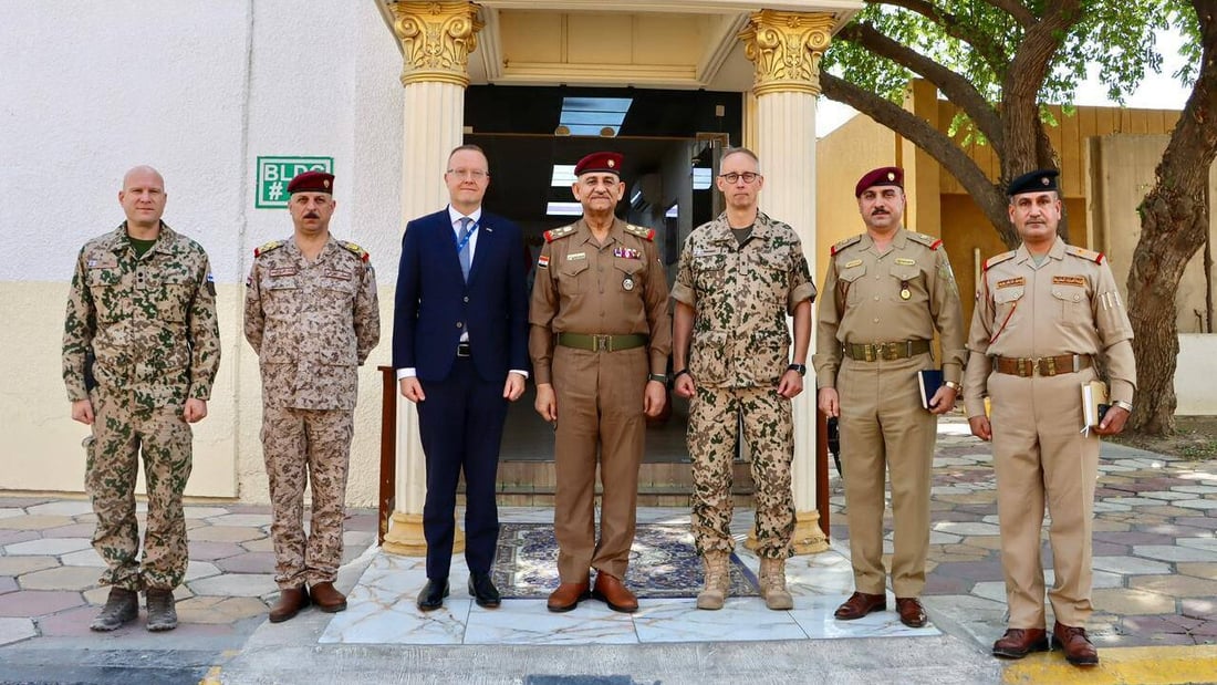 العراق وفنلندا يبحثان توسيع التعاون الدفاعي وتبادل الخبرات ضمن بعثة الناتو