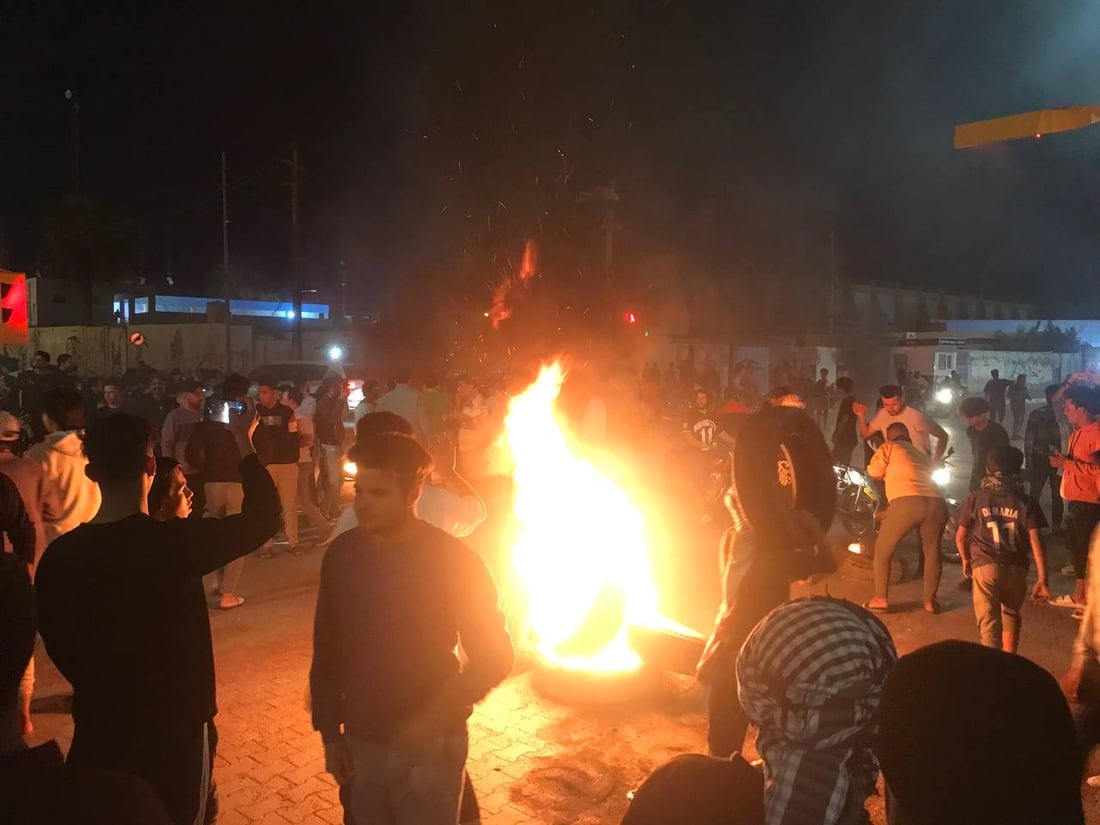 صور: تظاهرة ليلية حاشدة في الكوت تطالب بالانفصال الإداري وحصة من الأمن الغذائي