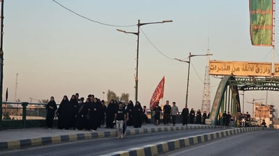 صور: مشاية “بنات الحسن” انطلقت في طويريج