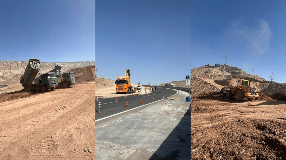 دروستکردنی بەرزەپردەکەی رێگای ژاڵەناو دەستیپێکرد