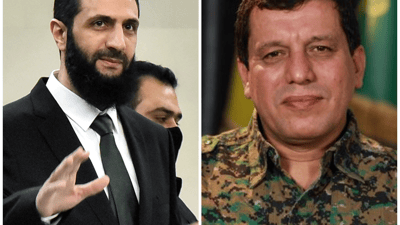 Exclusive: SDF Commander Mazlum Abdi and de facto Syria leader Ahmad Sharaa meet in secret to discuss Syria’s future