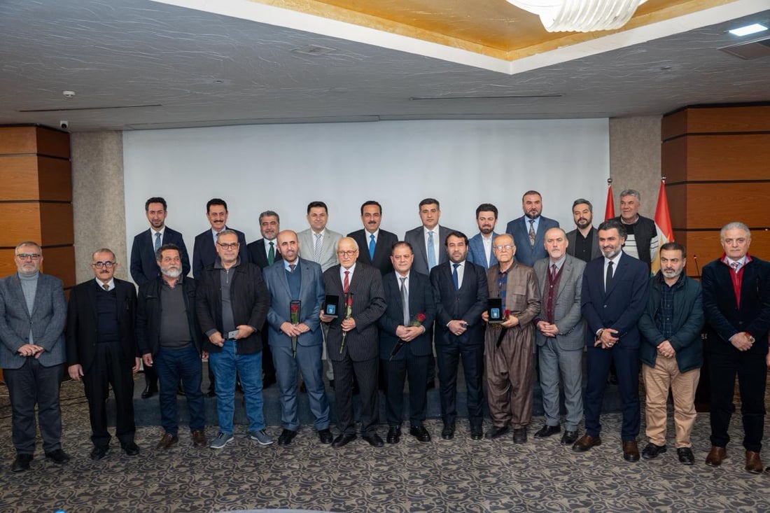 چوار خۆشنووسی هه‌ولێر رێزلێنانیان پێشكەش كرا