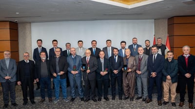 چوار خۆشنووسی هه‌ولێر رێزلێنانیان پێشكەش كرا