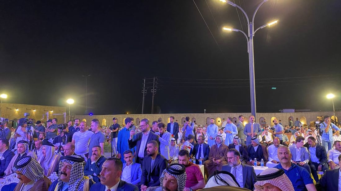 كل الزعماء السنة في خان ضاري وذكريات ثورة العشرين (صور)