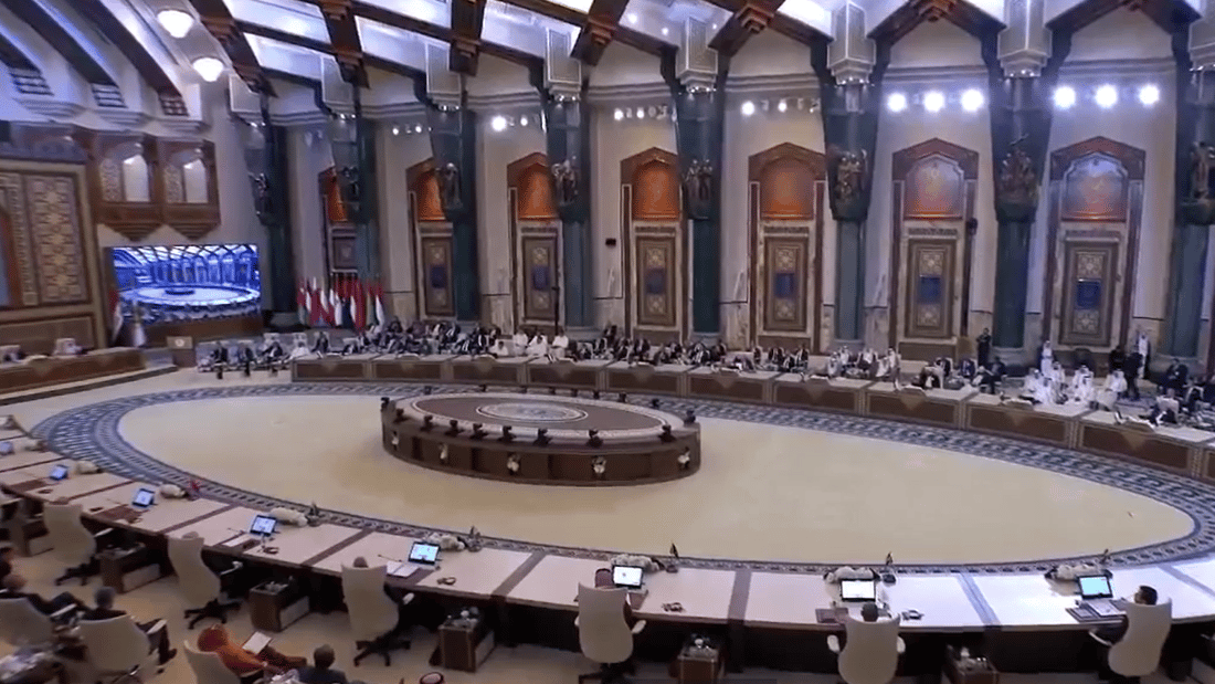 البيان الختامي لقمة بغداد: نجدد رفضنا القاطع لتهجير الشعب الفلسطيني