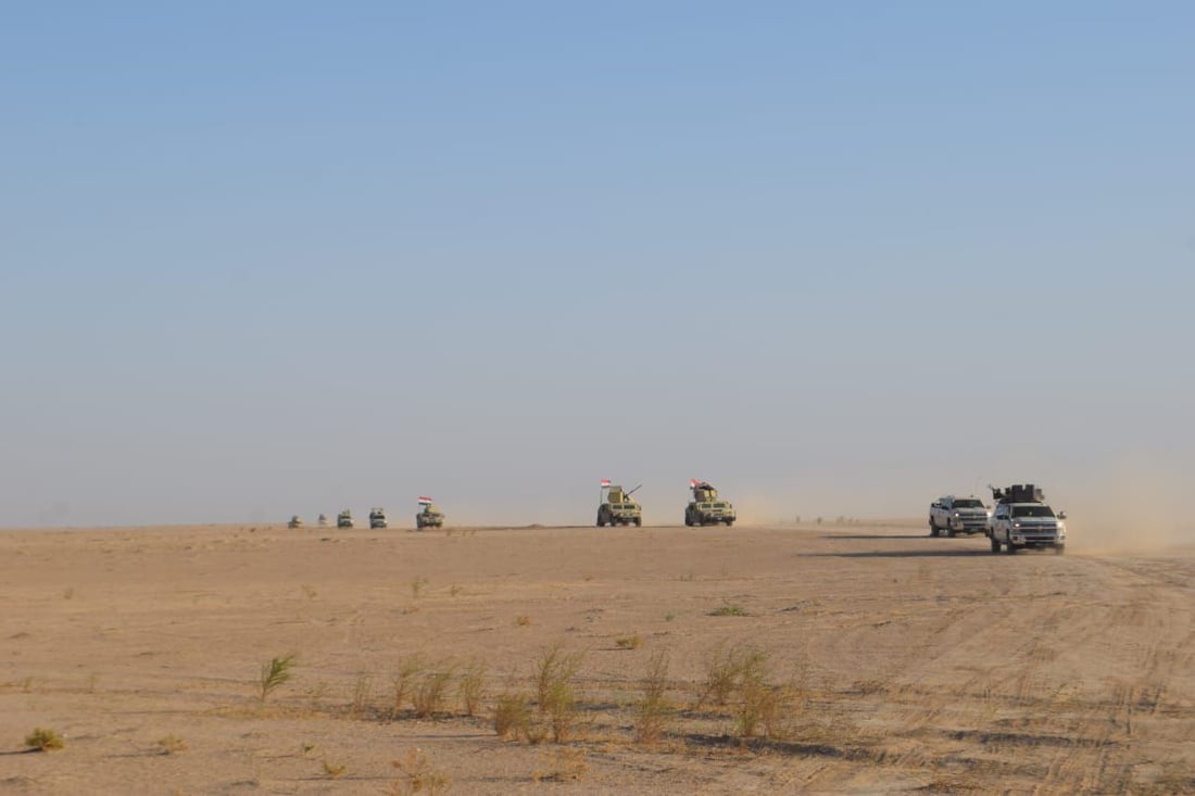 على وقع نداء لواء المرجعية.. صور من انتشار القوات في الصحراء