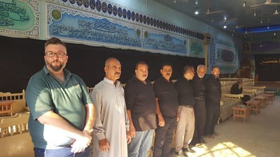صور: تيار الصدر يؤبّن السيدة “جوليت”.. مسيحية عاشت وتوفيت في سدة الهندية