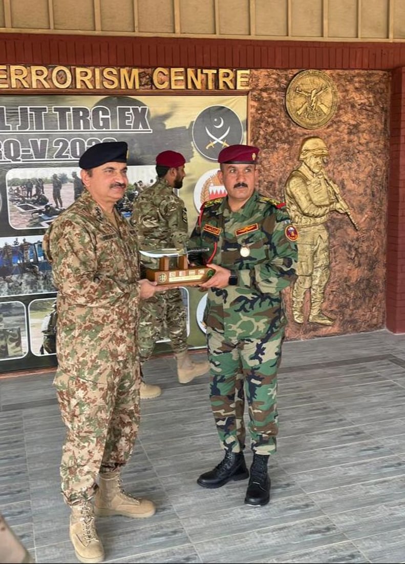 العراق يفوز بجائزة تمرين القوات الخاصة في باكستان (صور)