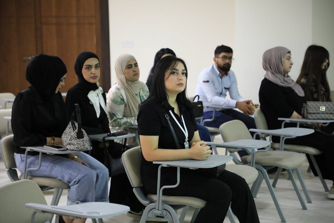 فڕۆکەخانەى نێودەوڵەتیى سلێمانى خوێندكاران ئاشناى فڕۆکەخانەو فڕۆکەوانی ده‌كات