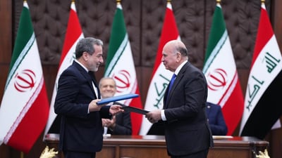 توقيع 14 مذكرة تفاهم بين العراق وإيران في عدة مجالات