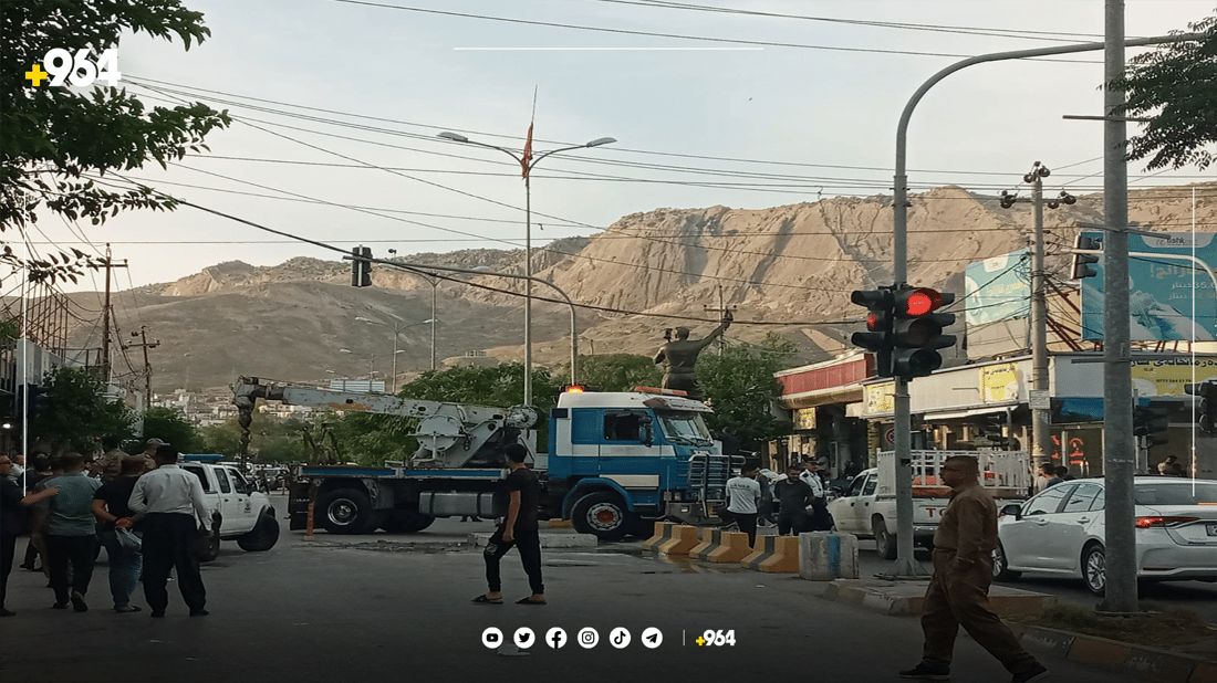 شوێنەکەی کاوەی ئاسنگەر لە دەربەندیخان دەگۆڕێت