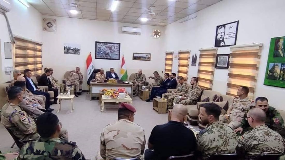 حمرين: اتفاق بين الجيش والبيشمركة وقوات ألمانية على سد الفراغ في 3 محافظات