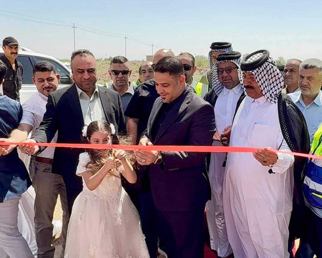 صور: 5 قرى جنوب واسط تتخلص من شح المياه بافتتاح مجمع ماء المحسن