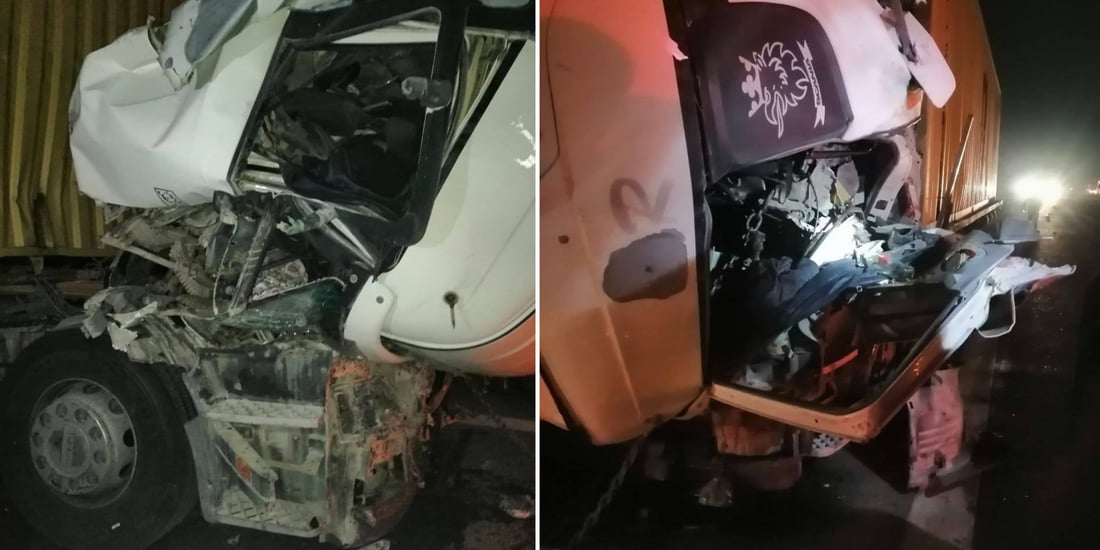 كان يقود بسرعة.. إصابة سائق باصطدام سكانيا ومارسدس على بطحاء الناصرية