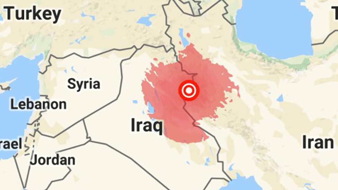 هزة أرضية بقوة 4.2 تضرب شمال السليمانية