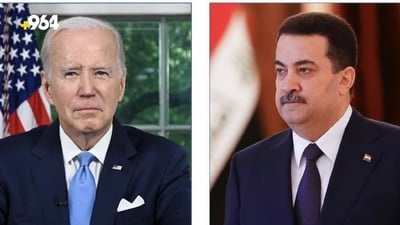 Sudani discusses Palestinian developments with president Biden