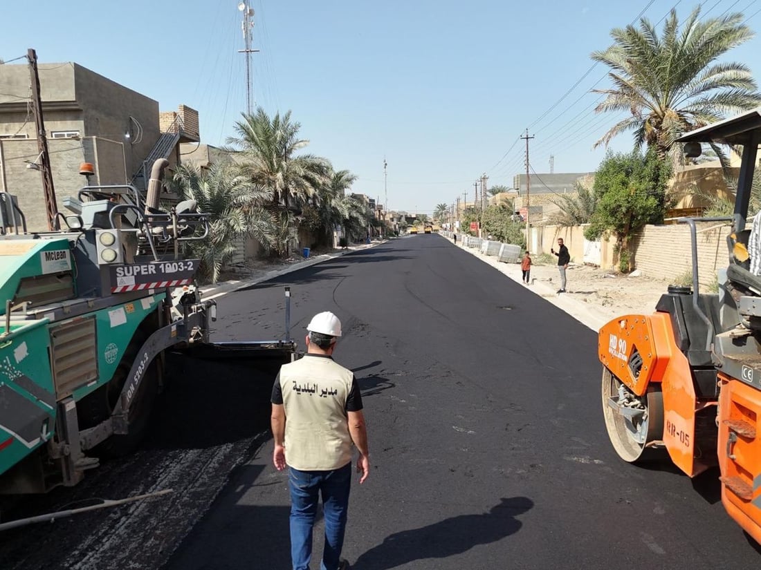 صور من الطارمية: إنجاز 4 مشاريع خدمية جديدة ومواصلة العمل بـ5 أخرى