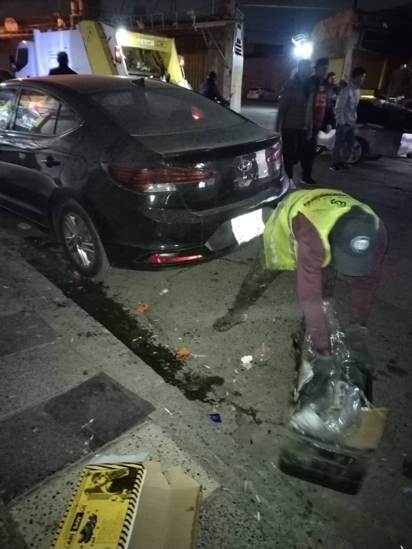 ژینگەپارێزان ناو بازاڕی هەولێریان پوخت و خاوێن کردەوە