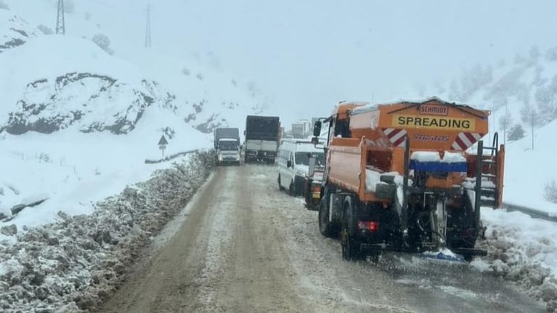 رێگای نێوان سلێمانی – پێنجوێن کراوەتەوە و هاتوچۆ ئاساییە