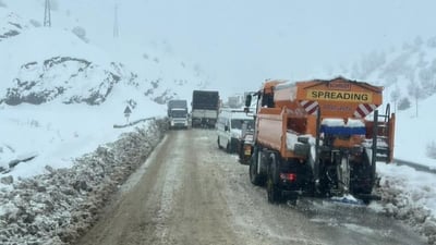 رێگای نێوان سلێمانی – پێنجوێن کراوەتەوە و هاتوچۆ ئاساییە
