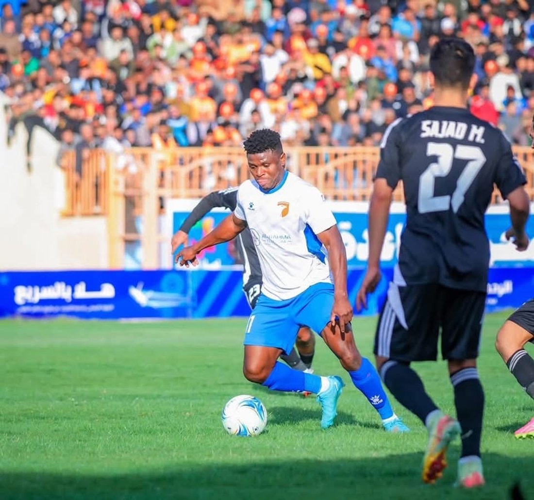 صور: الحلبوسي وكاساس وآلاف الجماهير خلال مباراة انتهت بالتعادل بين الكرمة والزوراء