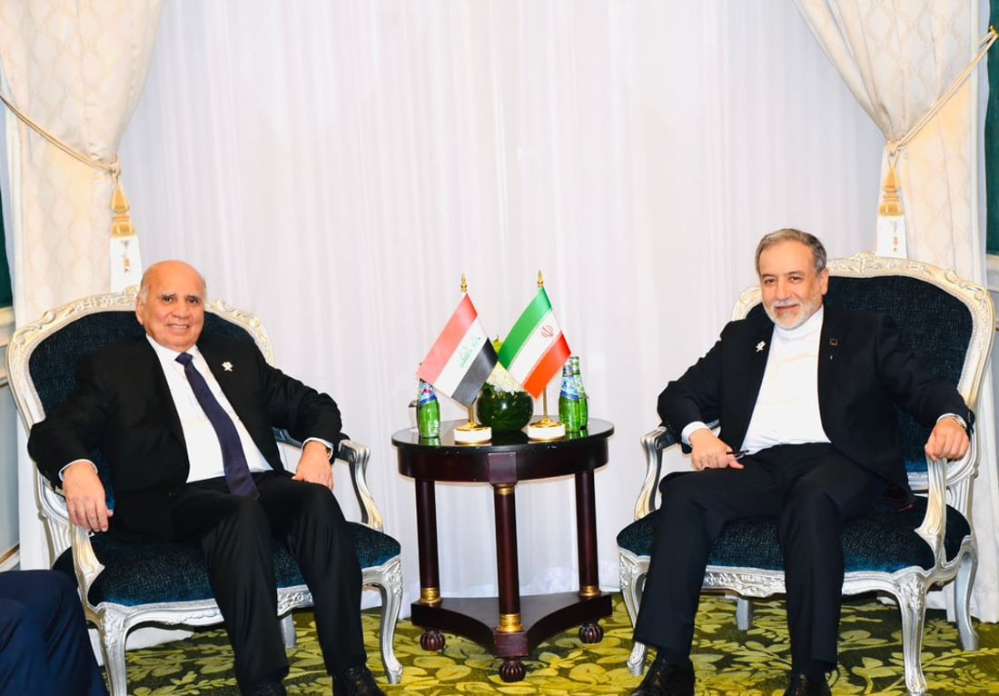 Iraq’s foreign minister holds talks with Turkish, Iranian counterparts in Doha
