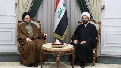 ‘Maintaining stability’: Khazali, Hakim meet as Syria conflict intensifies