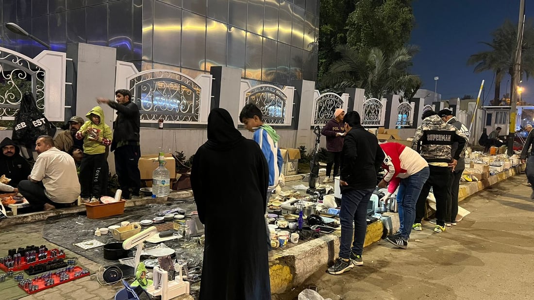 صور من سوق النهضة الليلي: ساعات عمل مقلوبة.. يفتح من مساء الخميس حتى ظهر الجمعة