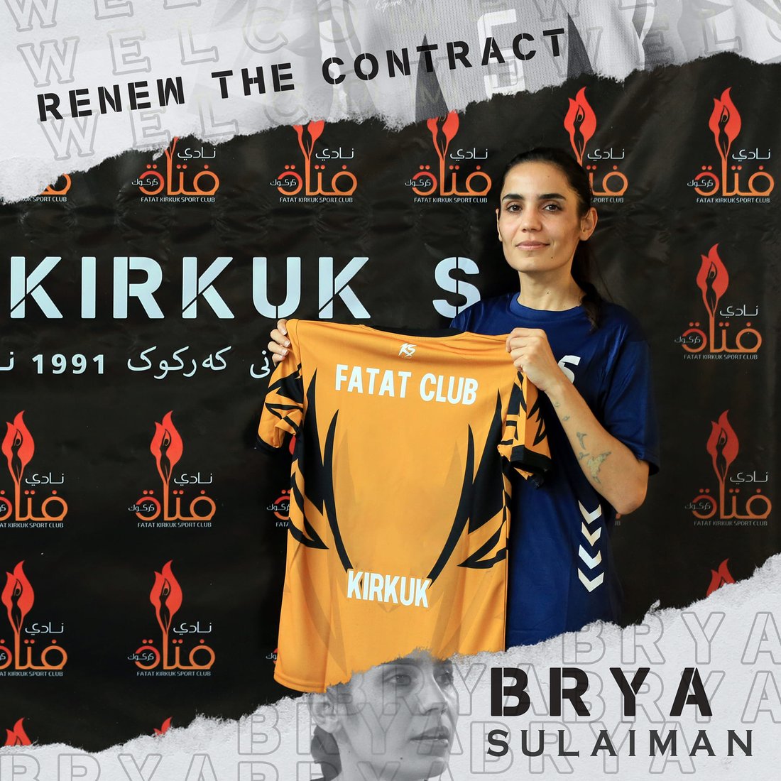 فه‌تاتی كه‌ركوك سێ گرێبه‌ستی نوێكرده‌وه‌