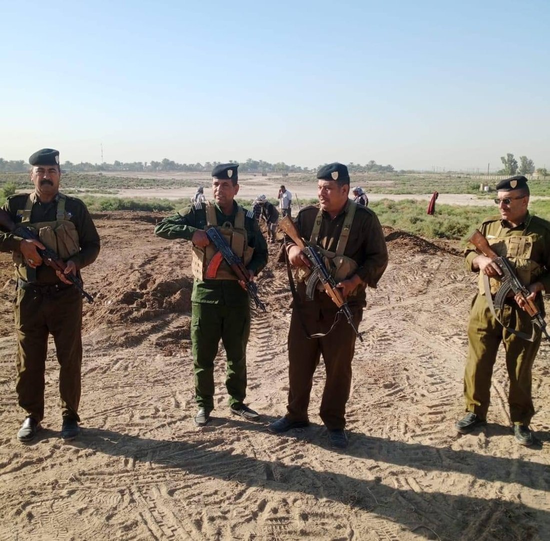 صور: العثور على 13 قطعة أثرية في موقع “إيشان خالد” بالديوانية