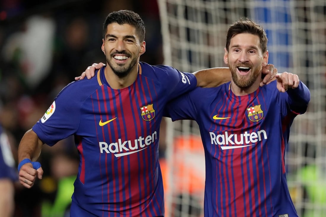 سوارێز خۆی گه‌یانده‌ لای مێسی