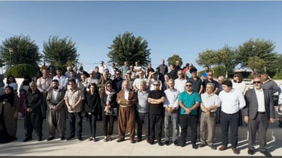 Activists protest in Sulaymaniyah against Turkish military operations