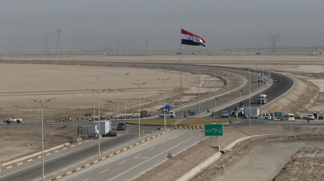 عبرنا النفق المغمور.. العراق يكمل المسار من ميناء الفاو إلى طريق التنمية