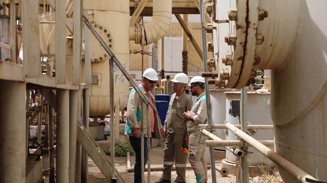 شاهد لأول مرة: هكذا ينتج العراق وقود طائرات السفر ويصدره إلى الخليج