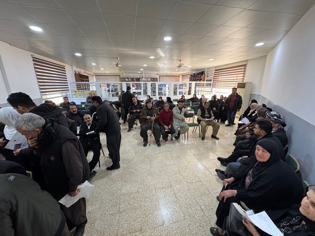 تەواوى کەسوکارى ئەنفالکراوانى کۆیە سامپڵیان لێوەرگیراوە