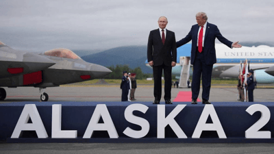 دۆناڵد ترەمپ و ڤلادمیر پوتن بەیەک گەیشتن