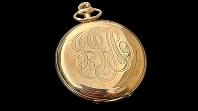 کاتژمێرە زێڕینەکەى دەوڵەمەندترین کەسى ناو کەشتى تایتانیک فرۆشرا